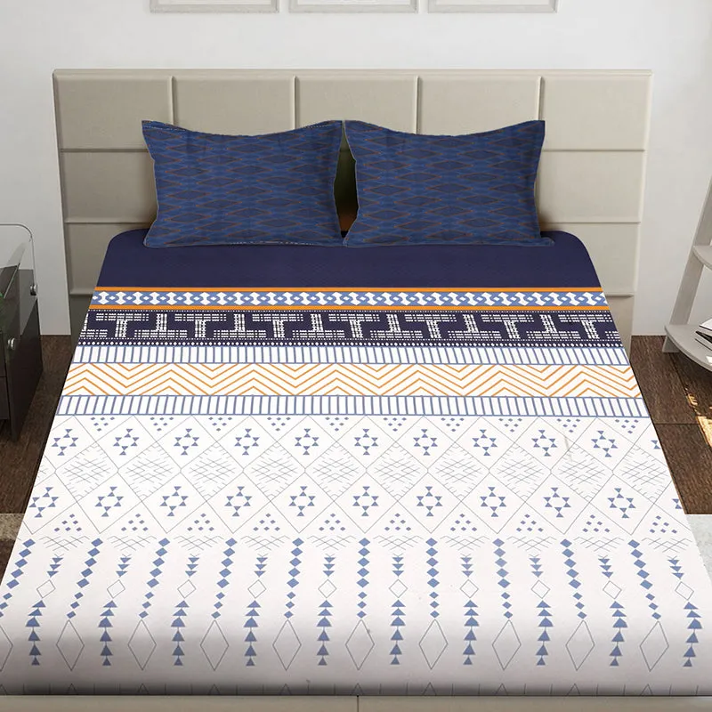 Grimelda Fitted Bedsheet - 180 GSM media 1
