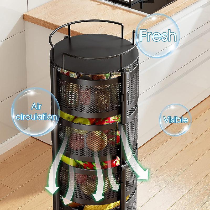 Meso Two Tier Storage Rack With Wheels media 3