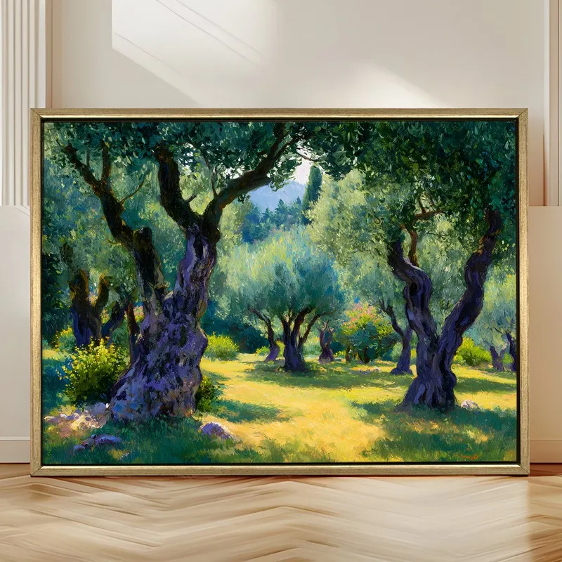 Shadowdance Canvas Wall Painting With Frame media 4