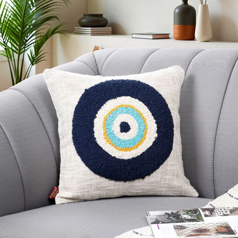 Nazar Tufted Cushion Cover Set - Set Of Two media 4