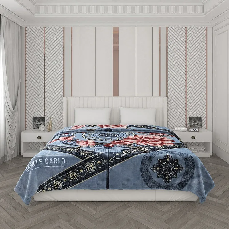 Monte Carlo Bloom Mosaic Blanket - 1000 GSM media 3
