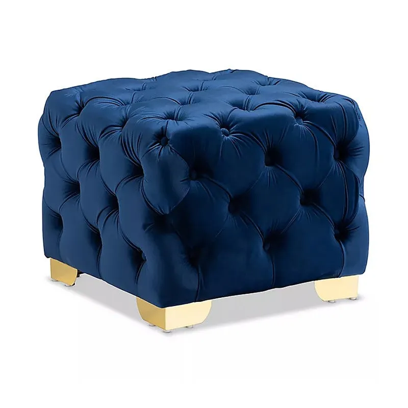 Averon Pluffa Ottoman - Blue media 3