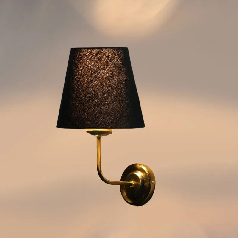 Lumoire Cone Metal Wall Lamp - Gold,Black media 6