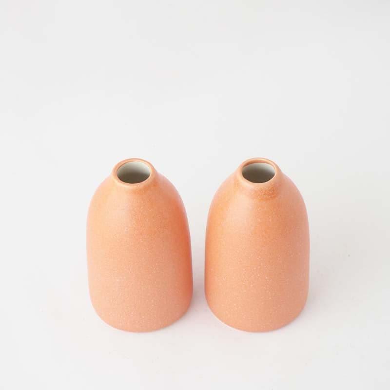 Blush Bang Ceramic Vase - Set Of Two media 4