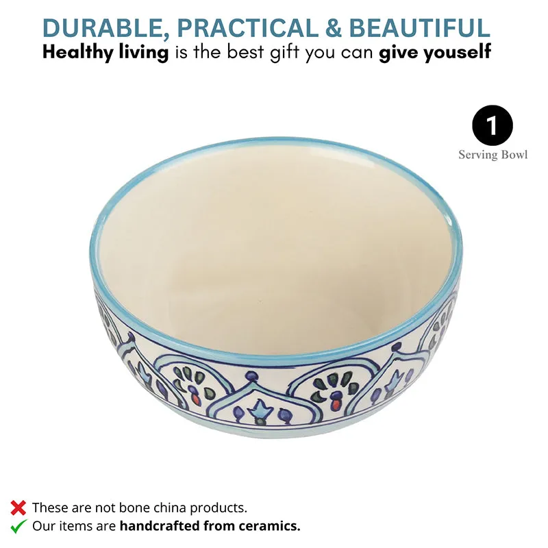 Medina Brew Ceramic Serving Bowl - 1000 mL media 4