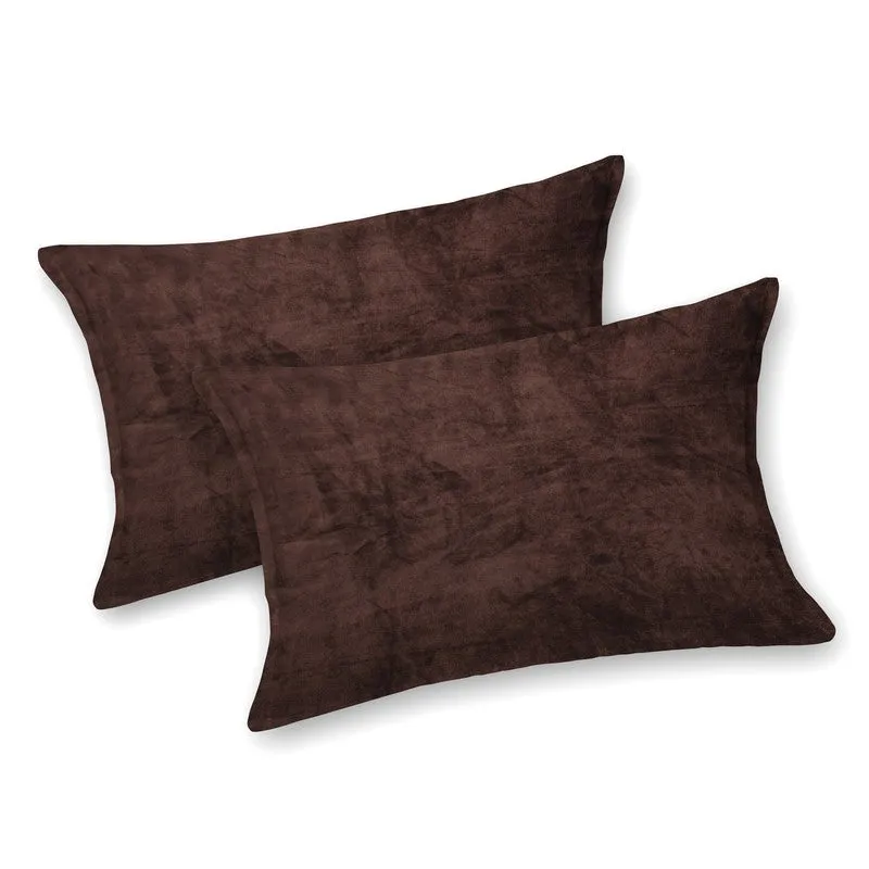 VelvetDream Woolen Bedsheet (Dark Brown) - 150 GSM media 6