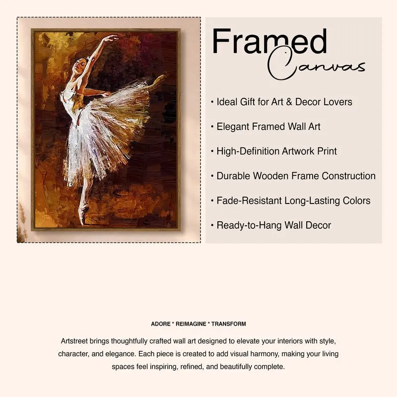 Lunar Grace Canvas Wall Art With Frame media 6