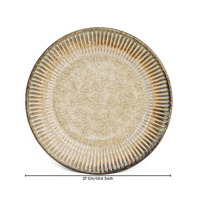 Mintora Beige Ceramic Dinner Set - 14 Piece Set media 8