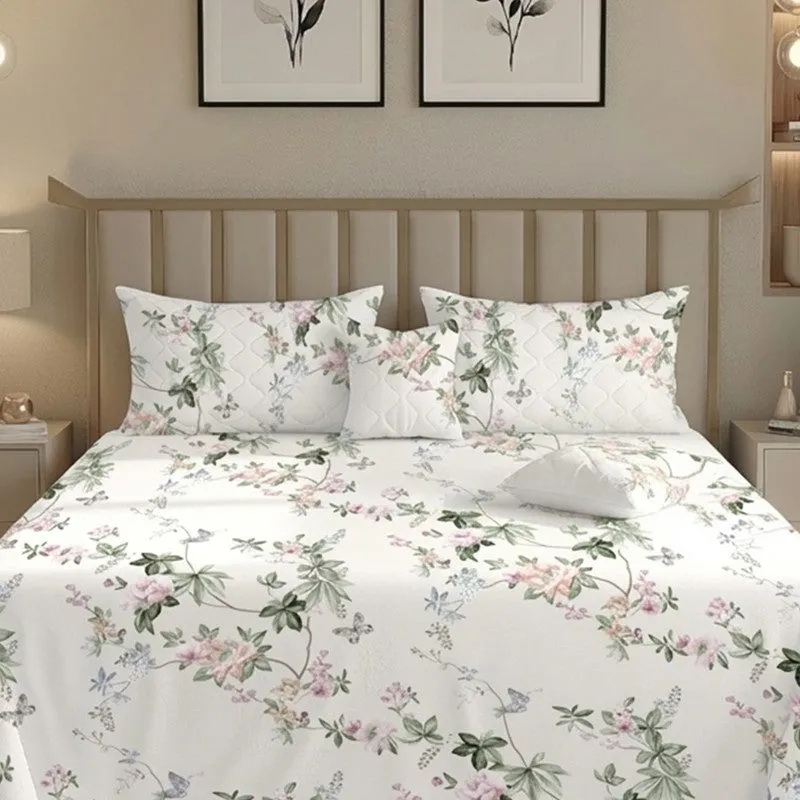 Moon Flowers GlaceCotton Kids Bedding Set (180 GSM) - Five Piece Set media 5
