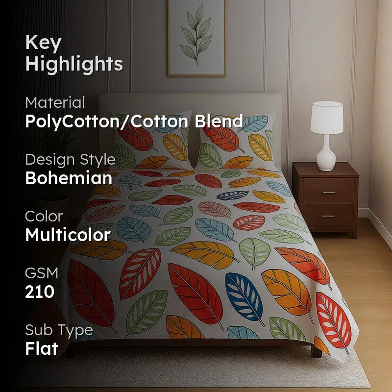 Zymera Bedsheet - 210 TC media 2