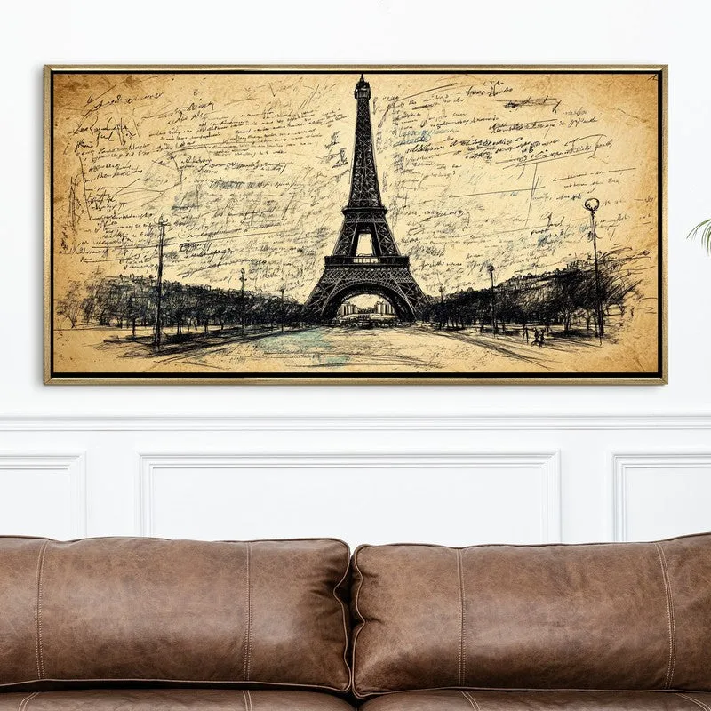 Sonnet Canvas Wall Painting With Frame media 4