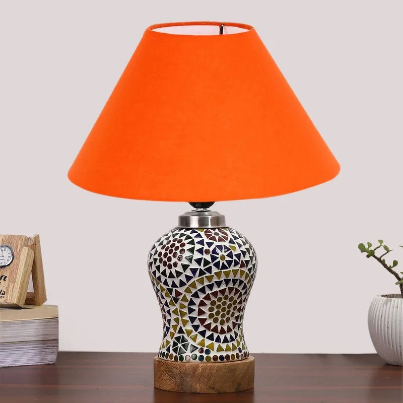 Ambexa Wooden Table Lamp - Multicolor media 4