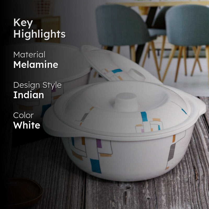 Caelum Melamine Casserole (1250 mL Each) - Set Of Two media 2