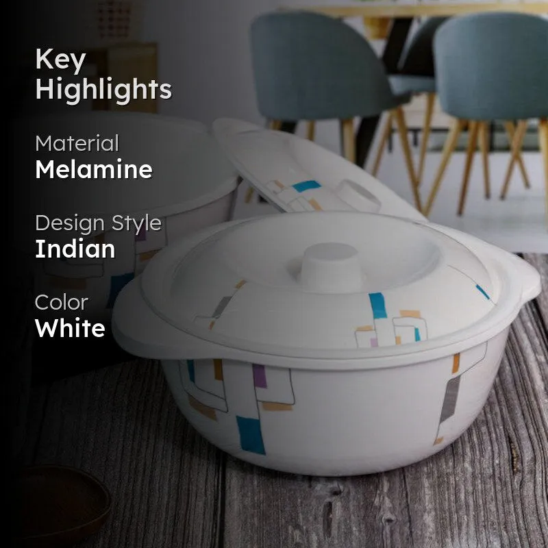 Caelum Melamine Casserole (1250 mL Each) - Set Of Two media 2