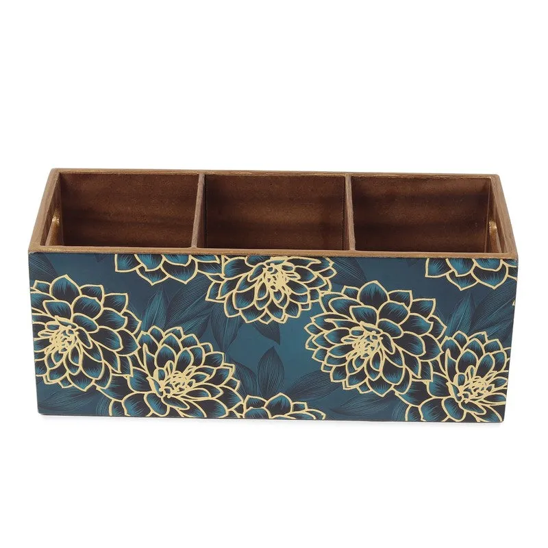 Deshira Wooden Cutlery Holder media 4