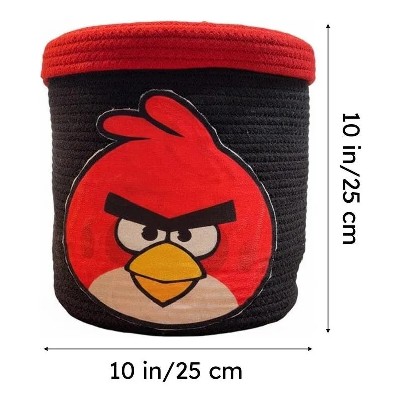 Angry Birds Kids (Jute, Cotton) Storage Basket media 7