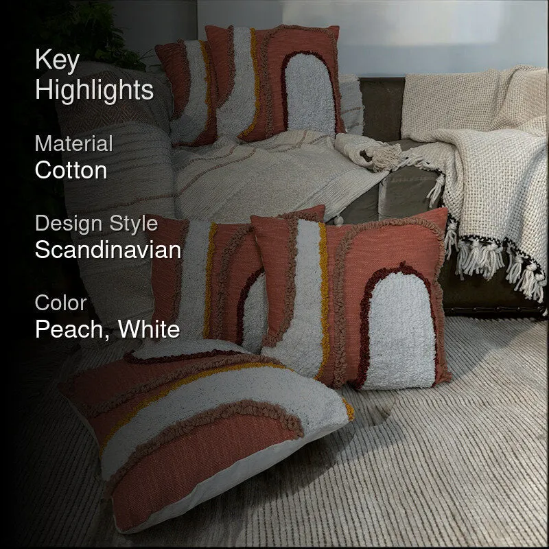 Velv Nest Tufted Cushion Cover Set - Set Of Five media 2