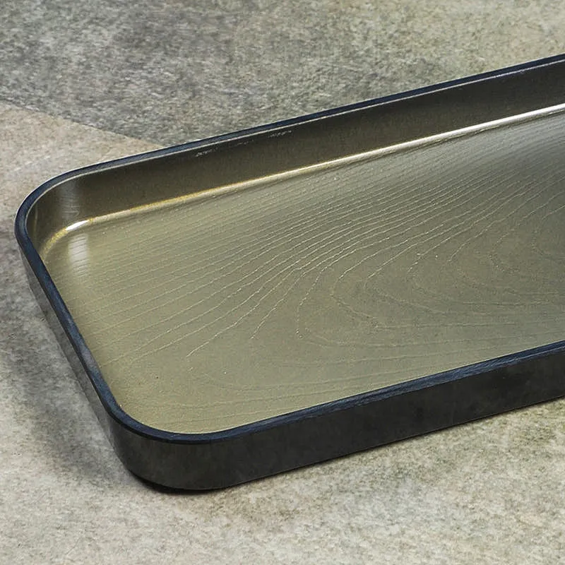 Ishiguro Melamine Serving Tray - Metallic Gold media 5