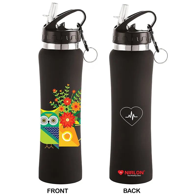 Owlery Art Sipper Water Bottle - 750 mL media 5