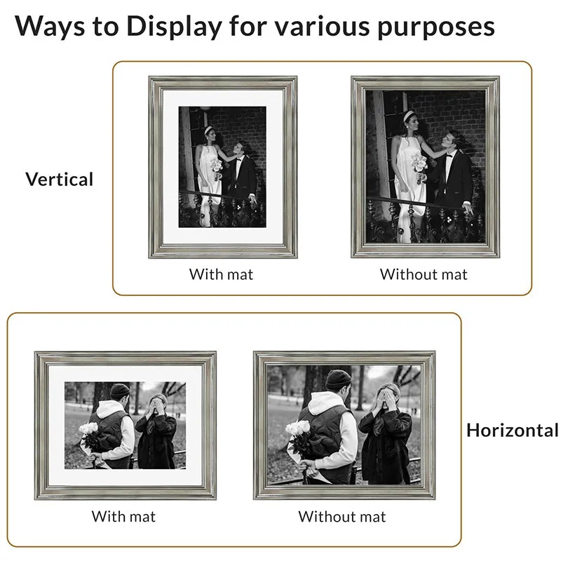 Treega Photo Frame (Silver) - Set Of Four media 5