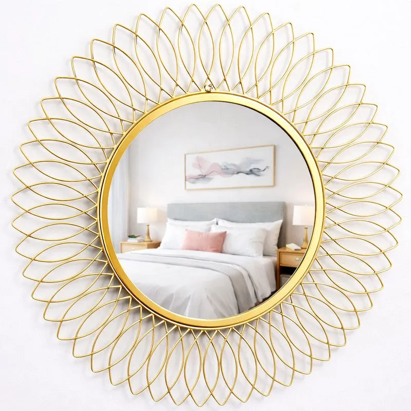 Iris Circular Charm Wall Mirror media 3