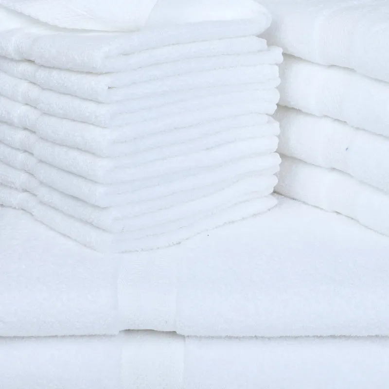 Miorah Towel Combo (White) - Set Of Fourteen media 3