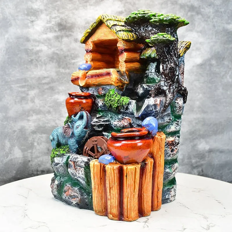 Cottage Dreams Tabletop Fountain media 1