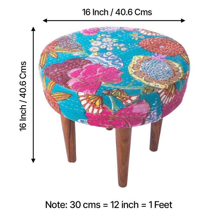 Nynex Sheesham Wooden Stools (Multicolor) - Set Of Two media 10