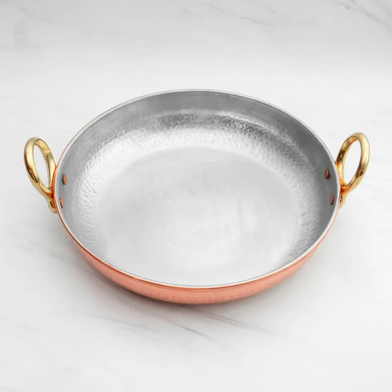 Montaro Glossy Copper Kadhai - 2500 mL media 5