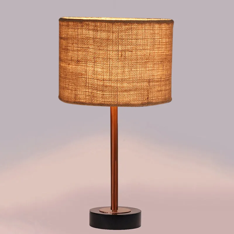 Sienna I Rodin Wooden Table Lamp - Beige,Copper,Black media 5