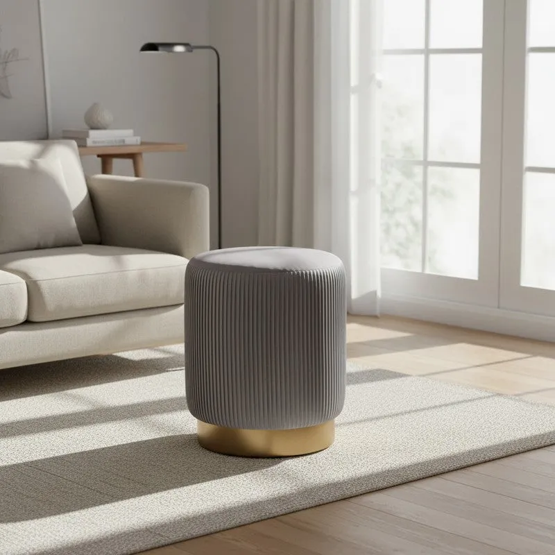 Lunaro Cushiq Ottoman - Grey media 1