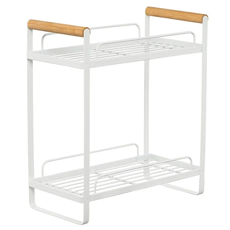 Adilla 2-Tier Carbon Steel Kitchen Rack media 5