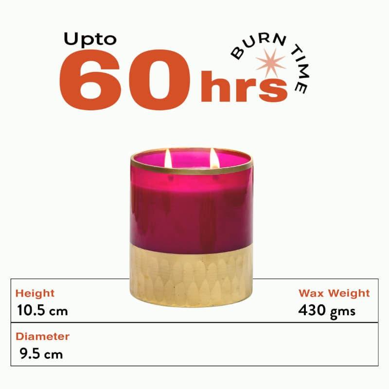 Mogra Scented Votive Candles - Set Of Two media 5