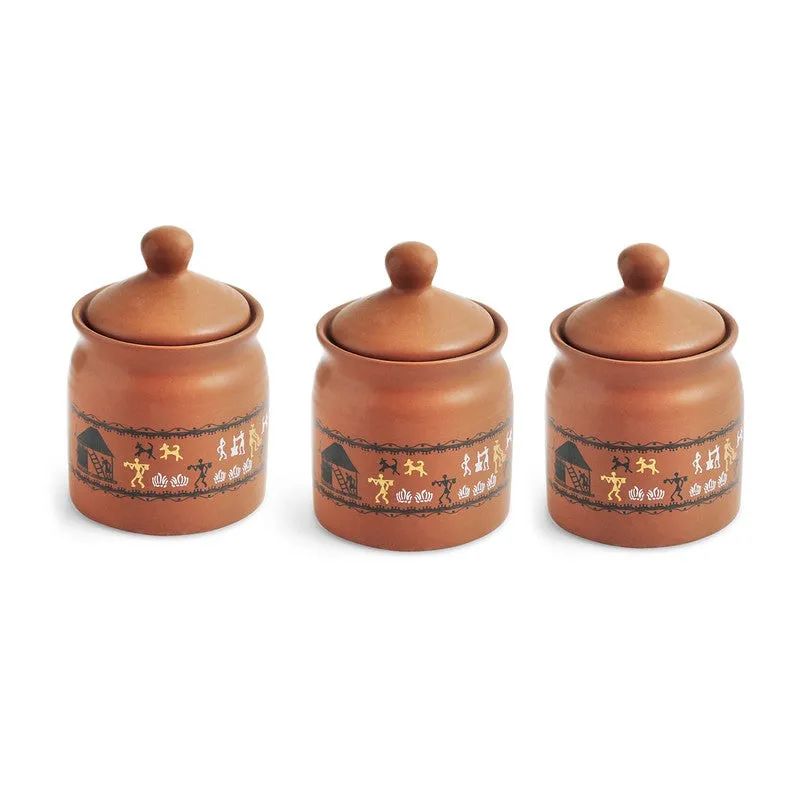 Myra Essence Ceramic Jar (250 mL) - Four Piece Set - 4