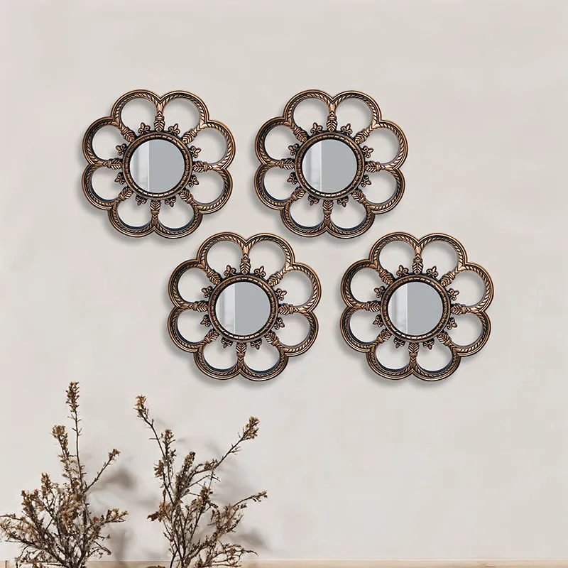 Bloomie Decorative Wall Mirror - Set Of Four media 4