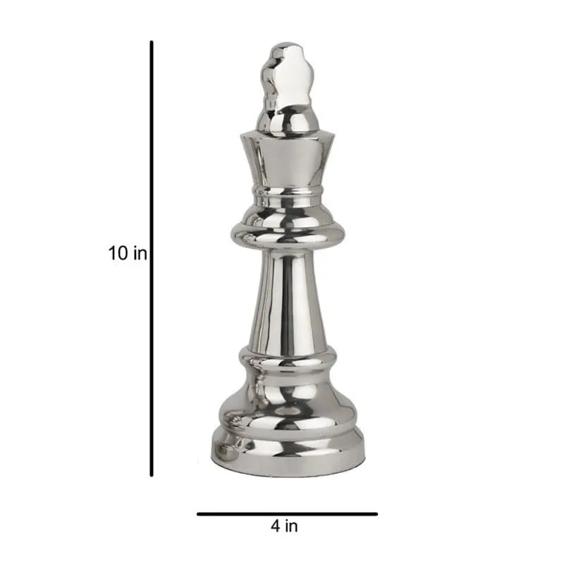 The Chess King Showpiece - Silver media 3