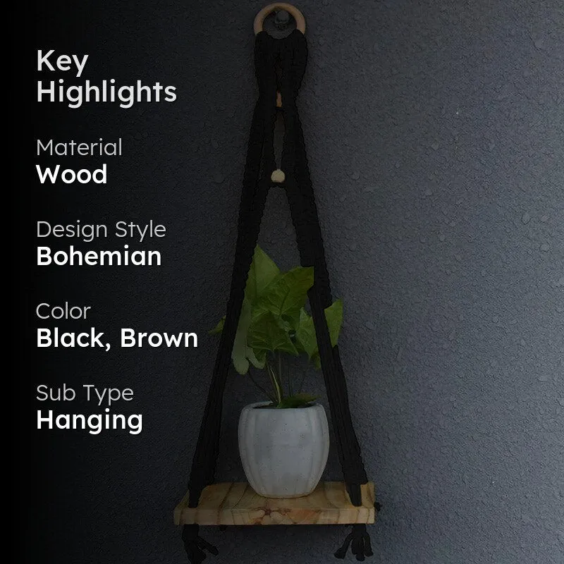 Dinya Wall Shelf - Black media 2