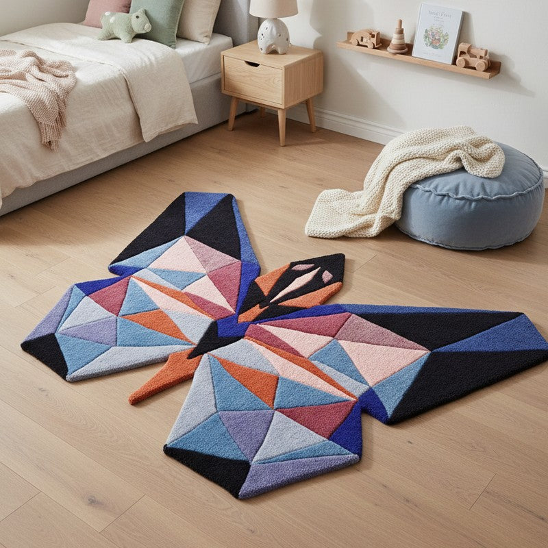 Flutter Wing Wool Carpet media 3