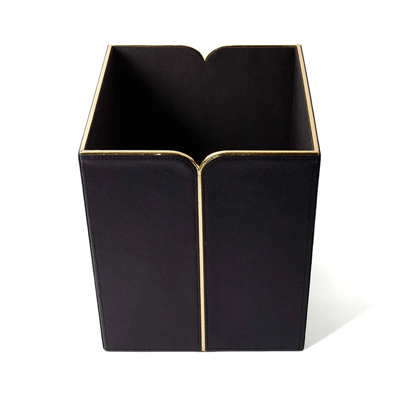 Ceastra Faux Leather Dust Bin - Black media 3