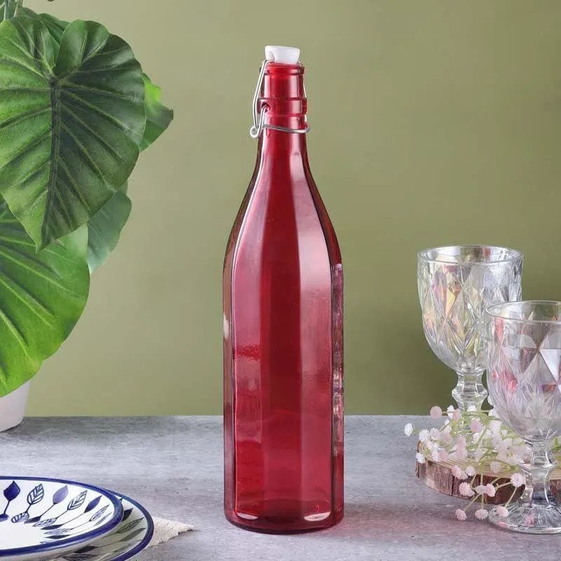 Vintage Fliptop Bottle - Red media 1