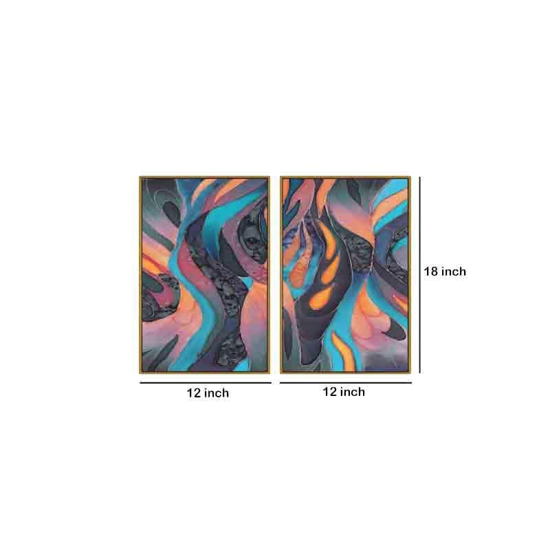 Trippy Wall Art - Set Of Two media 7