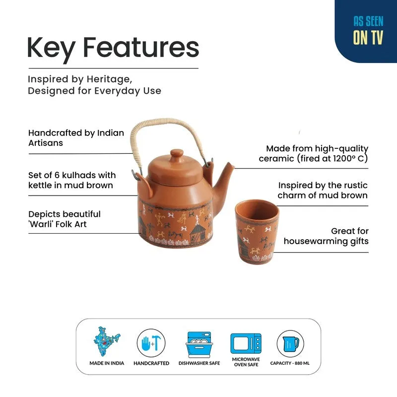Serenity Brew Tea Set - Seven Piece Set media 6