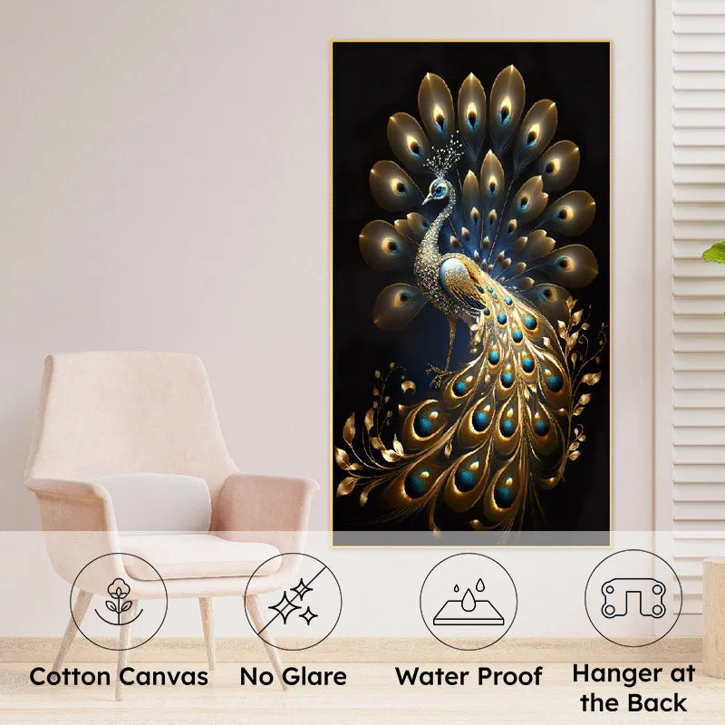 Golden Gleam Mayoor Wall Painting media 7