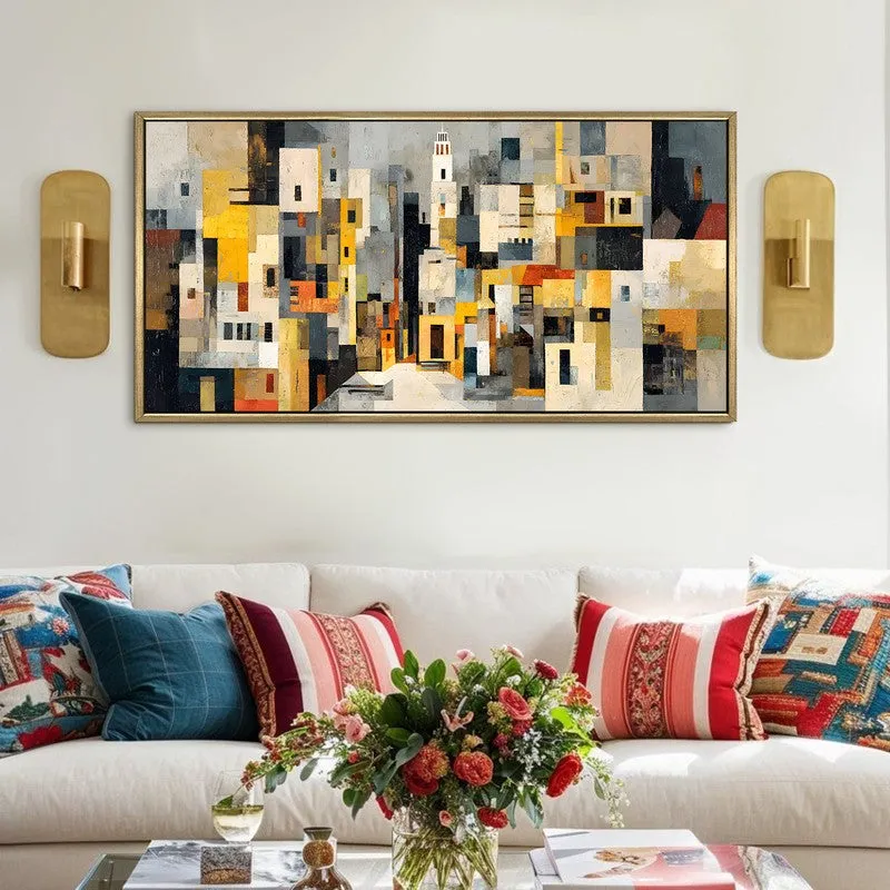 Housoria Canvas Wall Painting With Frame media 1