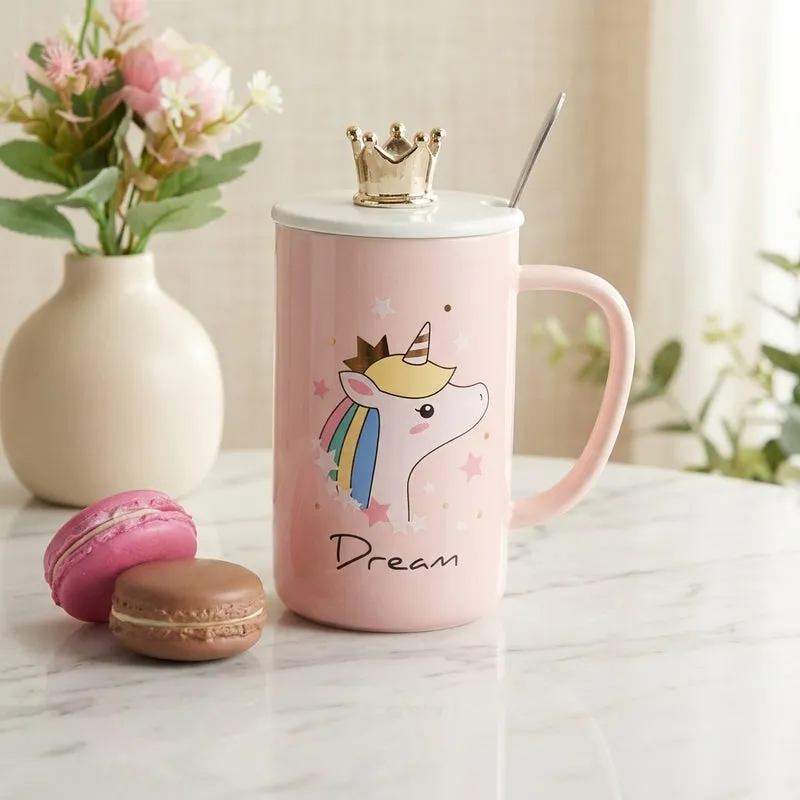 Dreamy Ceramic Coffee Mug (400 mL) media 1