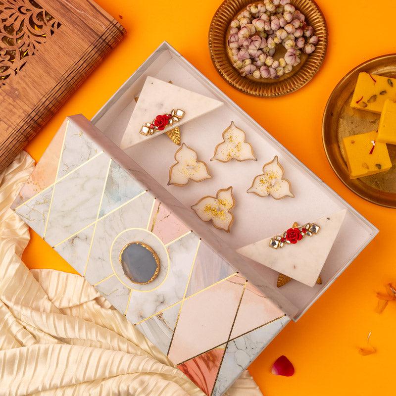 Mithuna Phool Marble Festive Gift Box media 4