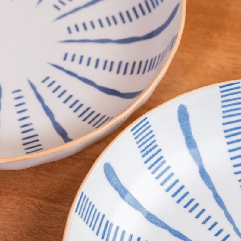 Blue Tide Serving Bowl(750 mL) - Set Of Two media 5