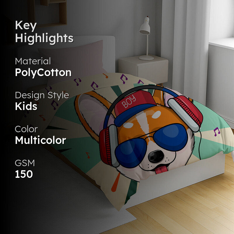 Baby Bloom PolyCotton Quilt - 150 GSM media 2
