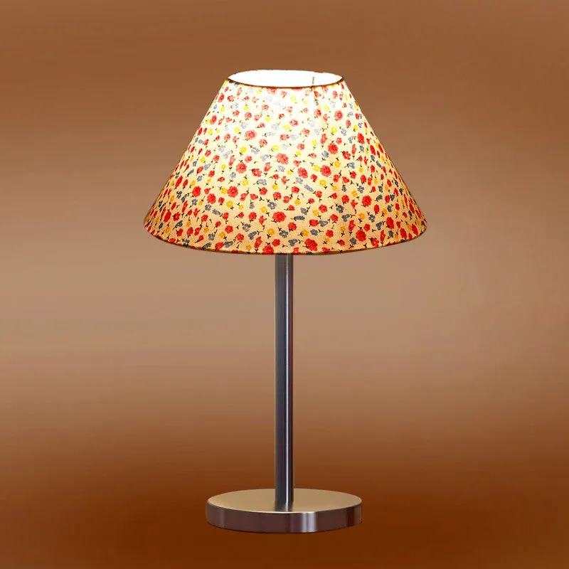Noctra Zyn Floral Metal Table Lamp - Multicolor media 7
