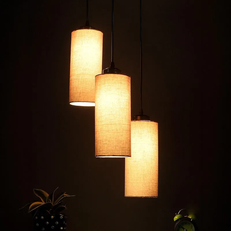 Glowspire Triple Metal Ceiling Lamp - Grey media 2